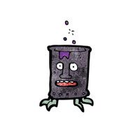 cartoon oil drum can N2