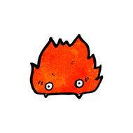 cartoon furry little monster N16