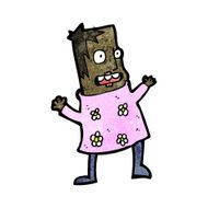 cartoon crazy woman N4