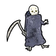 death with scythe cartoon N2