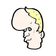 cartoon mutant head man N2