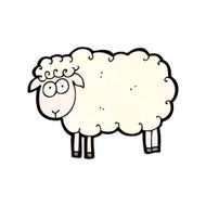 Cartoon Sheep N56