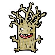 tree cartoon character N16