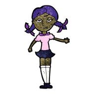 cartoon vampire woman N17