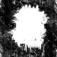 grunge white spot on black
