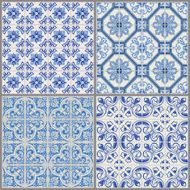 Blue Geometric Background