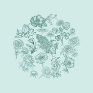 Floral background N53