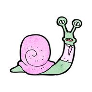Cartoon Snail N147