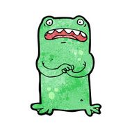 Cartoon Frog N104