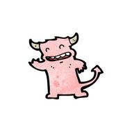 cartoon little imp N53