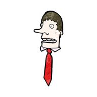 cartoon office worker face N2
