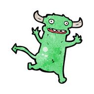 cartoon little devil N163