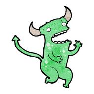 cartoon little devil N164