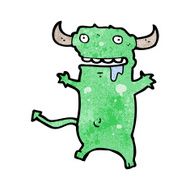 cartoon little devil N165