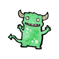 cartoon little devil N166