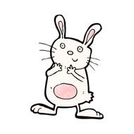 Cartoon Rabbit N214