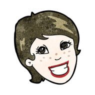 cartoon advert girl N2