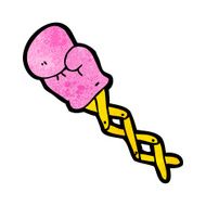 cartoon joke boxing glove N7