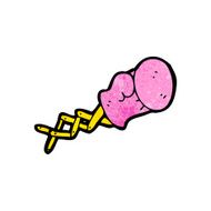 cartoon joke boxing glove N8