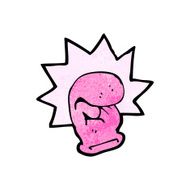 cartoon joke boxing glove N9