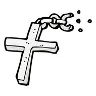 cartoon silver cross N2