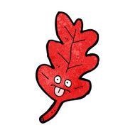 funny cartoon leaf N4