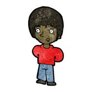cartoon curious boy N62