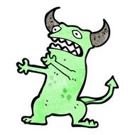 cartoon crazy monster N55