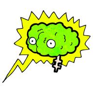 glowing brain cartoon N5