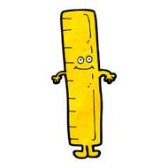 measuring ruler cartoon character N6