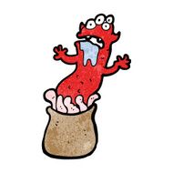 weird cartoon monster N3