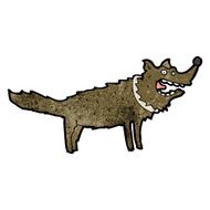 cartoon scruffy dog N4