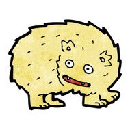 Cartoon monster N209