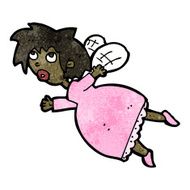 cartoon fairy flying N2