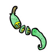 cartoon chopped chili pepper