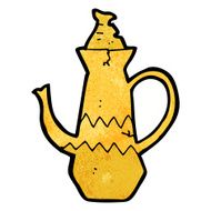 Cartoon Coffee Pot N23