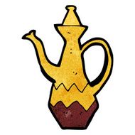 Cartoon Coffee Pot N26