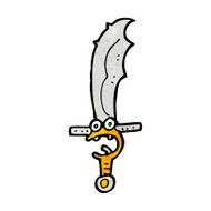 Cartoon Sword N126