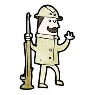 cartoon victorian hunter N2