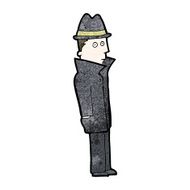 cartoon private detective N2
