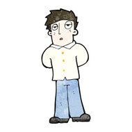 cartoon bored man N54