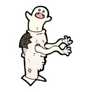 cartoon man possessed by ghosts N4