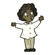 cartoon man waving his arms N2