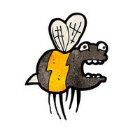 Cartoon Bee N180