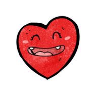 happy heart cartoon character N3