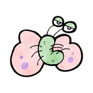 Cartoon Butterfly N138