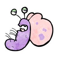 Cartoon Butterfly N139