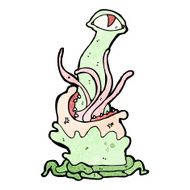 gross mutant monster cartoon N2