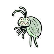 cartoon bug N109