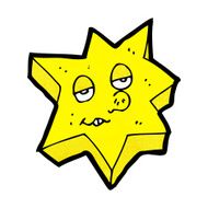 funny star cartoon character N3